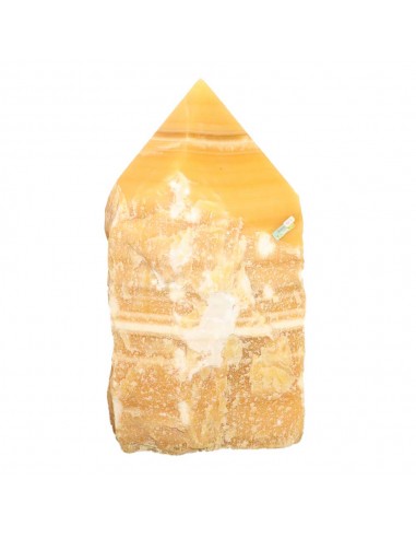 Punta Semipolita Gigante di Calcite...