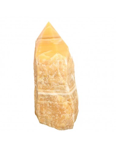 Punta Semipolita Gigante di Calcite...
