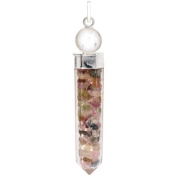 Collana in Tormalina Multicolore: Energia e Stile in Ogni Pezzo
