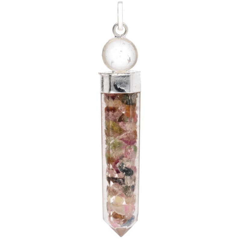 Collana in Tormalina Multicolore: Energia e Stile in Ogni Pezzo