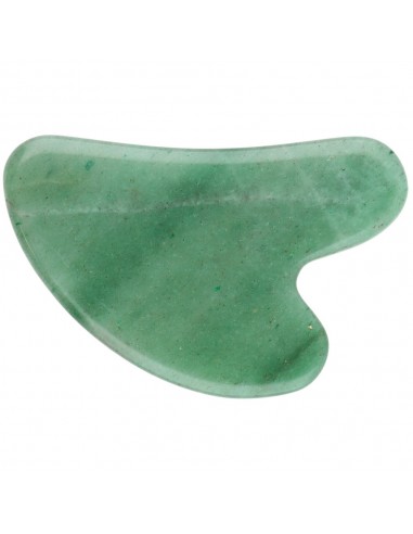 Masaggiatore Gua Sha di Quarzo Verde -1-