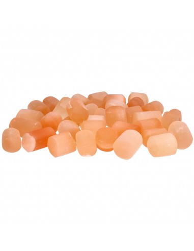 Rotoli di selenite arancione