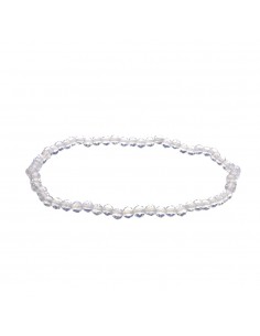 3mm Opaline Faceted Bracelet