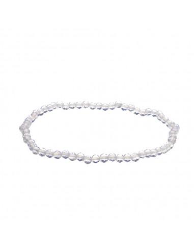 Bracciale a faccette di opalina 3mm