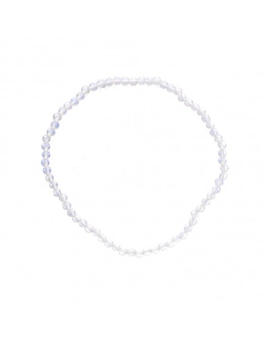 Bracciale a faccette di opalina 3mm