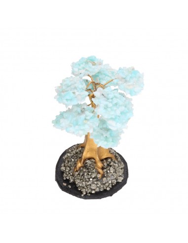 Mini árvore de amazonite com base em...