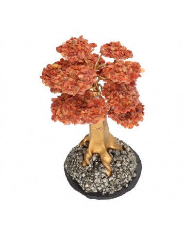 Árvore di Calcite Arancione Mini con...