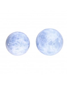 Blue Calcite Spheres 2