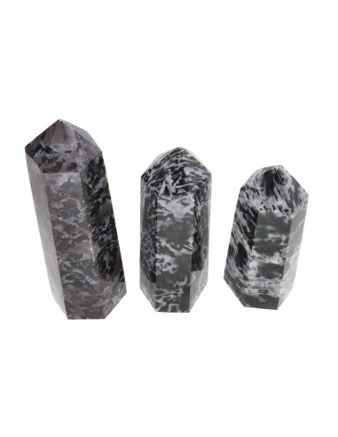 Merlinite Mística Pontos Polidos