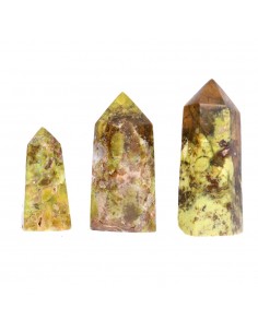 Punte lucidate di serpentino