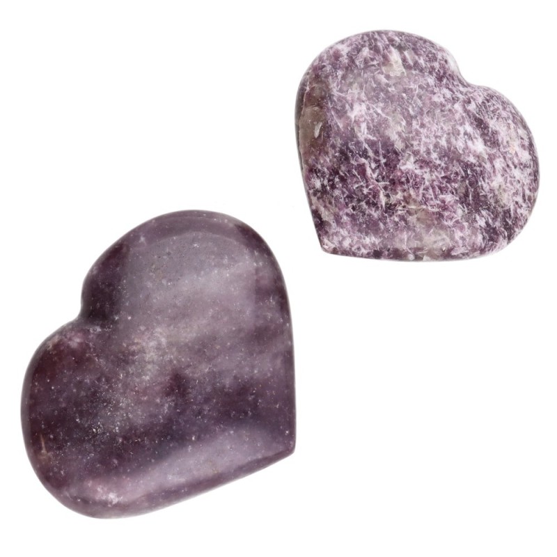Cuori di Mica Lepidolita