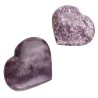 Cœurs de mica lépidolite