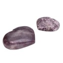 Cœurs de mica lépidolite