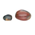Coeurs en Jaspe Polychrome