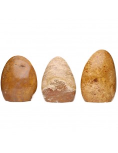 Formas de jaspe castanho...