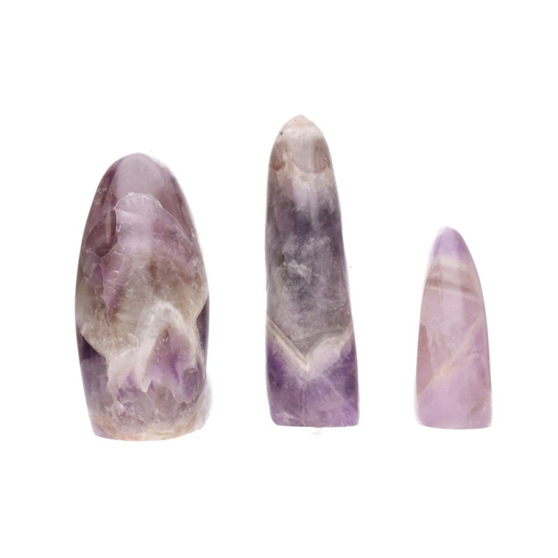 Forme Lucide di Amatista Chevron