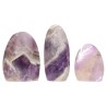 Amethyst Chevron Polished Shapes