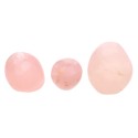 Polished Rose Quartz Shapes