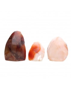 Polished Carnelian Shapes