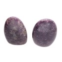 Formes polies de mica lépidolite