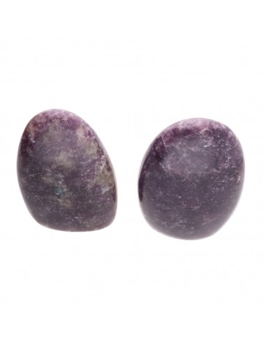 Formes polies de mica lépidolite