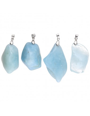 Ciondolo in pietra di acquamarina...