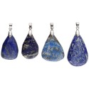 Irregular Lapis Lazuli Cabochon Pendant