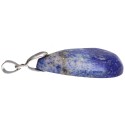 Irregular Lapis Lazuli Cabochon Pendant