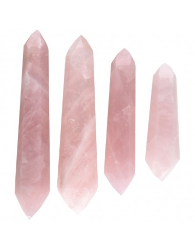 Pietre di quarzo rosa finemente...