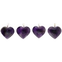 Amethyst Heart Pendant