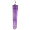 Amethyst Polished Tip Pendant