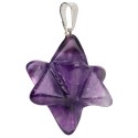 Pingente Merkaba de Ametista