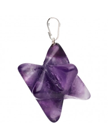 Pendente Merkaba di Ametista