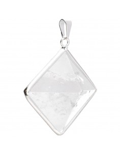 Quartz Pyramid Pendant with... 2