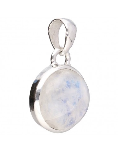 Pendentif Cercle en pierre de lune en...