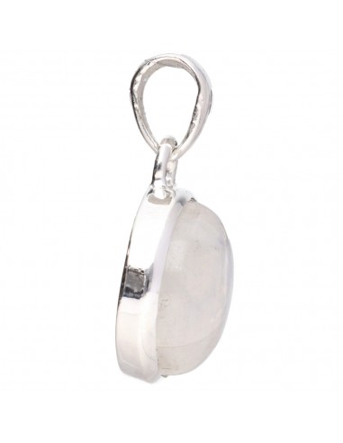 Pendentif Cercle en pierre de lune en...