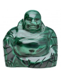 Bouddha en malachite 80-100gr