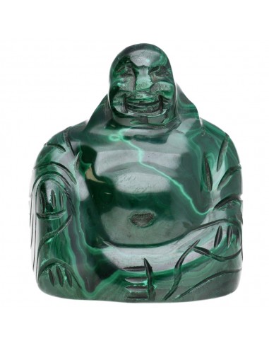 Buddha in malachite 100-120g