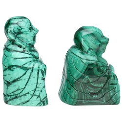 Malachite Buddha