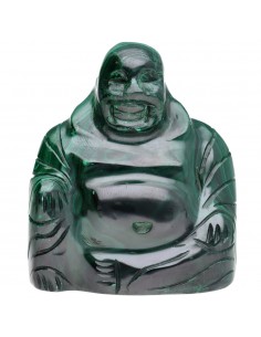 Bouddha en malachite 140-160gr