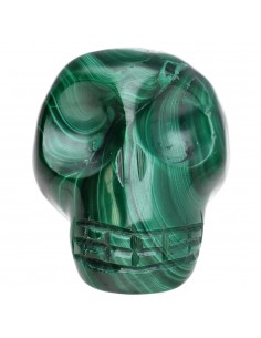 Teschio di malachite 55-90g