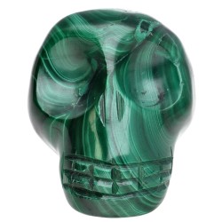Teschio di Malachite 55-90gr