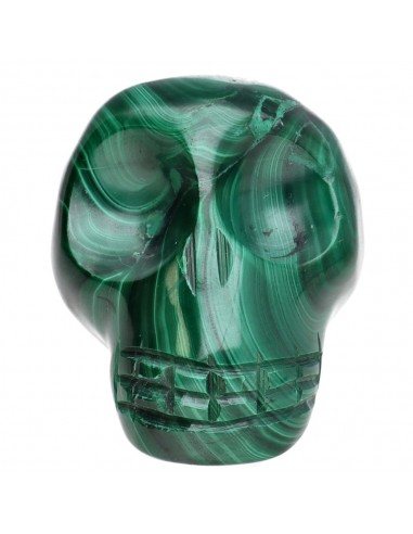 Teschio di malachite 55-90g