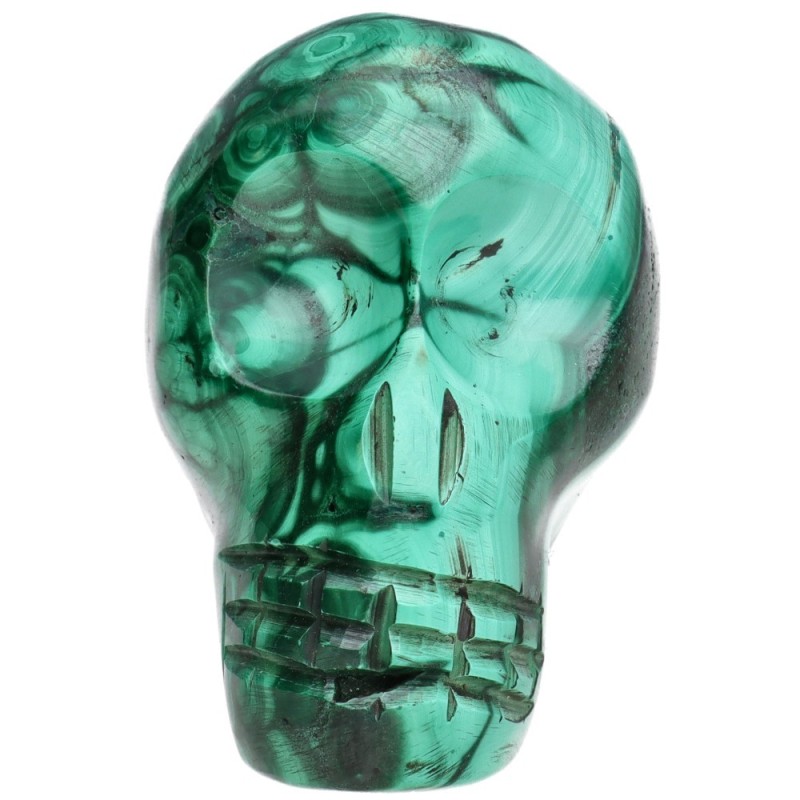 Teschio di Malachite 55-90gr