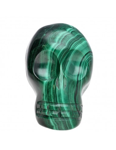 Teschio di malachite 110-160g