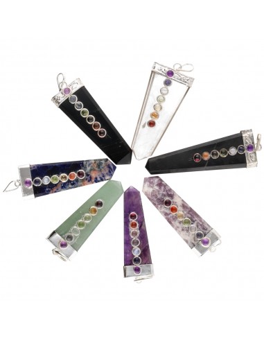 Silver Plated Amethyst Flat Point...