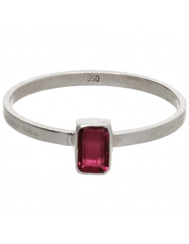 Anello di Rubellite/Tormalina Rosa...