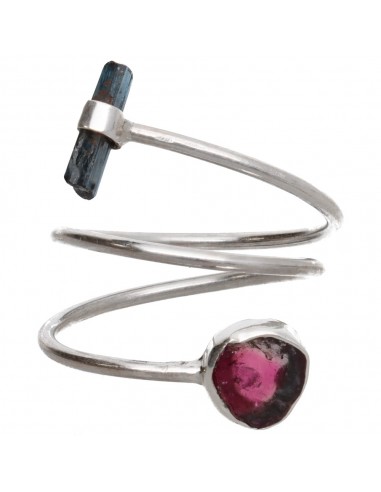 Anello di Tormalina Acqua e Tormalina...