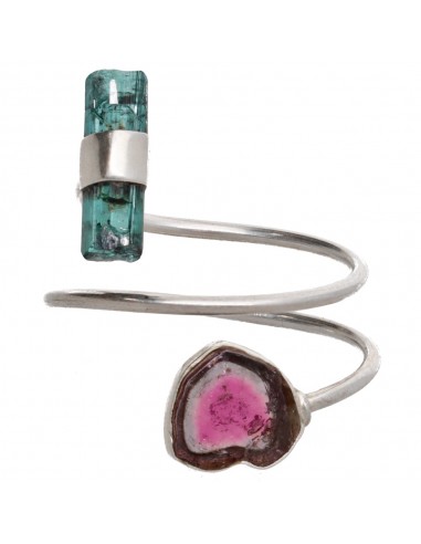 Watermelon Tourmaline and Blue...