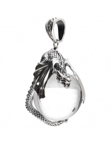Pendentif sphère dragon du Gotland en...